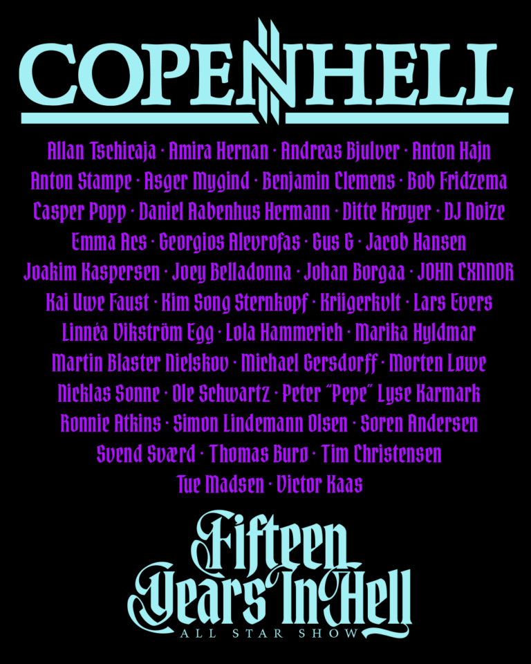 Copenhell – FULL LINE-UP FOR 15 YEARS IN HELL