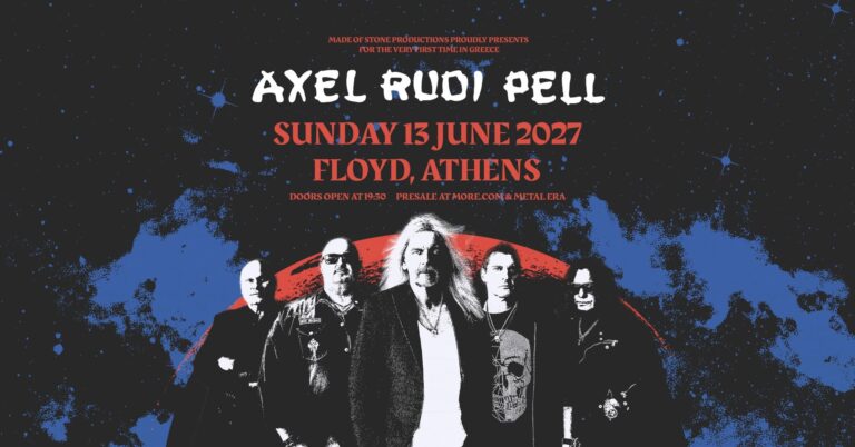 O Axel Rudi Pell για πρώτη φορά ζωντανά στην Αθήνα!